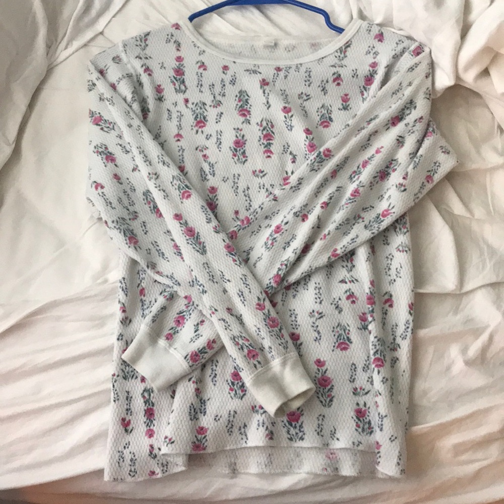 Long Sleeve White Tee
